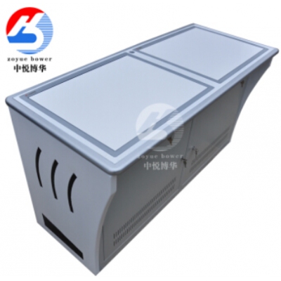 監(jiān)控操作臺(tái)指揮中心調(diào)度臺(tái)顯示器主機(jī)隱藏翻轉(zhuǎn)培訓(xùn)室會(huì)議桌 雙人電腦桌